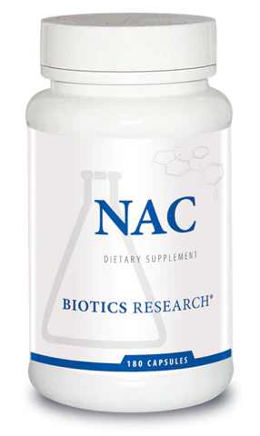 NAC (N-ACETYL-L-CYSTEINE) 180 capsules