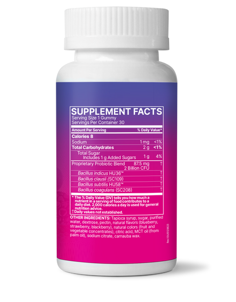 MegaSporeBiotic Gummies For Kids - 30 Gummies