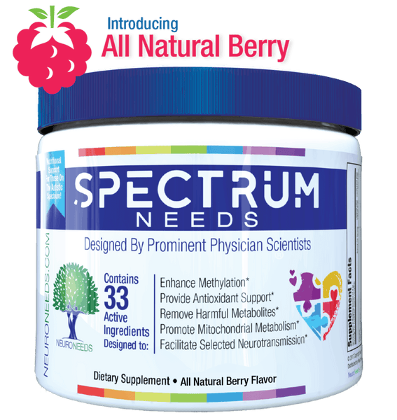 SpectrumNeeds - Berry 60 Servings