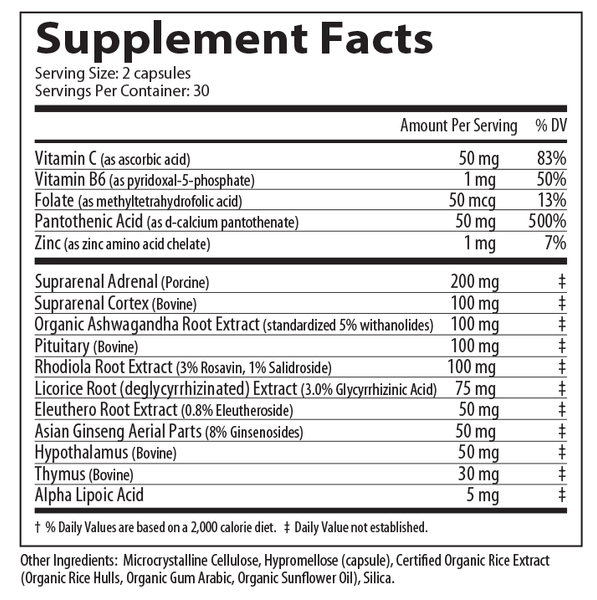 Adrenal Synergy 60 caps