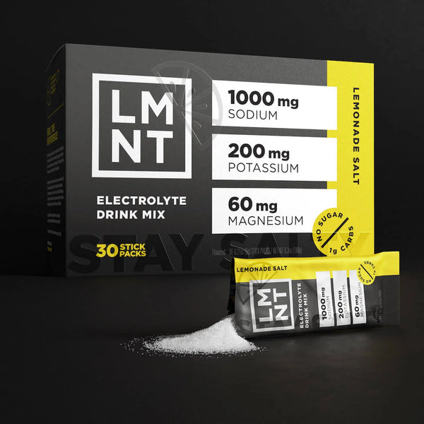 LMNT Electrolytes - Lemonade Salt 30 servings