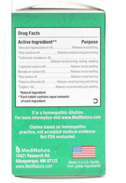 BHI Hemorrhoid 100 tablets