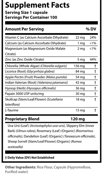 ENL-RD Beyond Balance Environmental Detox 100 capsules (Special order only)