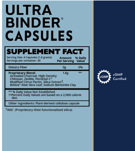 Ultra Binder Capsules - 120 capsules