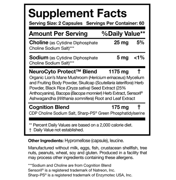 BDNF Essentials - 120 Capsules