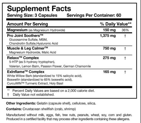 Soothe & Relaxx - 180 Capsules