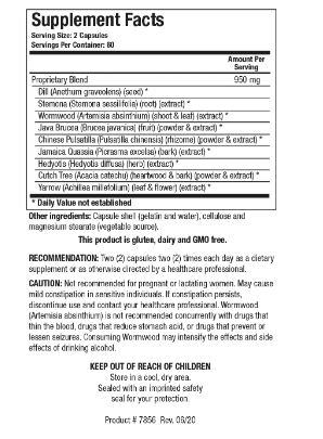 Dysbiocide 120 capsules