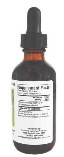 Scutellaria Baicalensis Tincture 2 fl. oz.