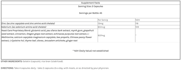 Yeast EX 90 Capsules