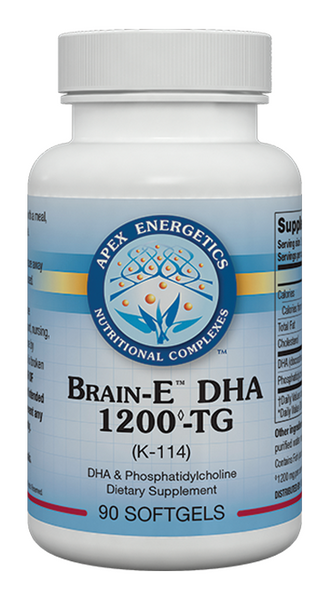 Brain-E™ DHA 1200◊-TG. Apex K-114 90 softgels