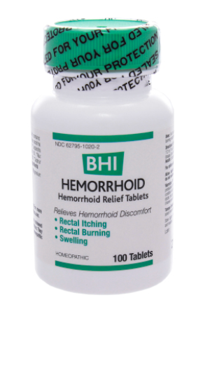 BHI Hemorrhoid 100 tablets