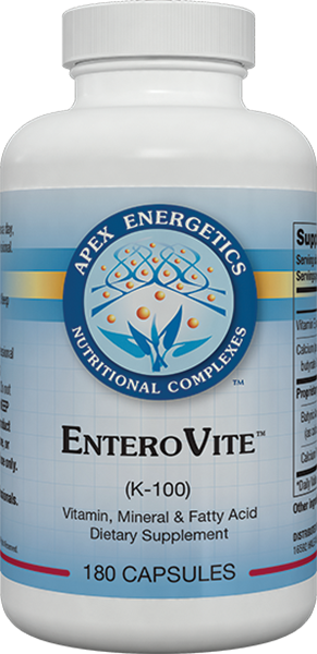 Enterovite (K-100) - 180 Capsules
