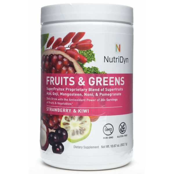 NutriDyn Fruits and Greens - Strawberry Kiwi (GF) 304.8 Grams